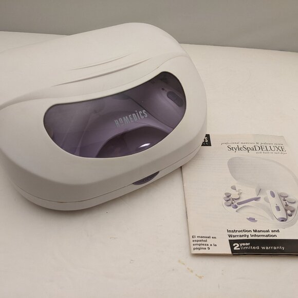HoMEDICS Body Basics StyleSpaDeluxe Manicure & Pedicure System | MAN-170 | USED - Picture 1 of 14
